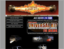 Tablet Screenshot of flamekitz.com